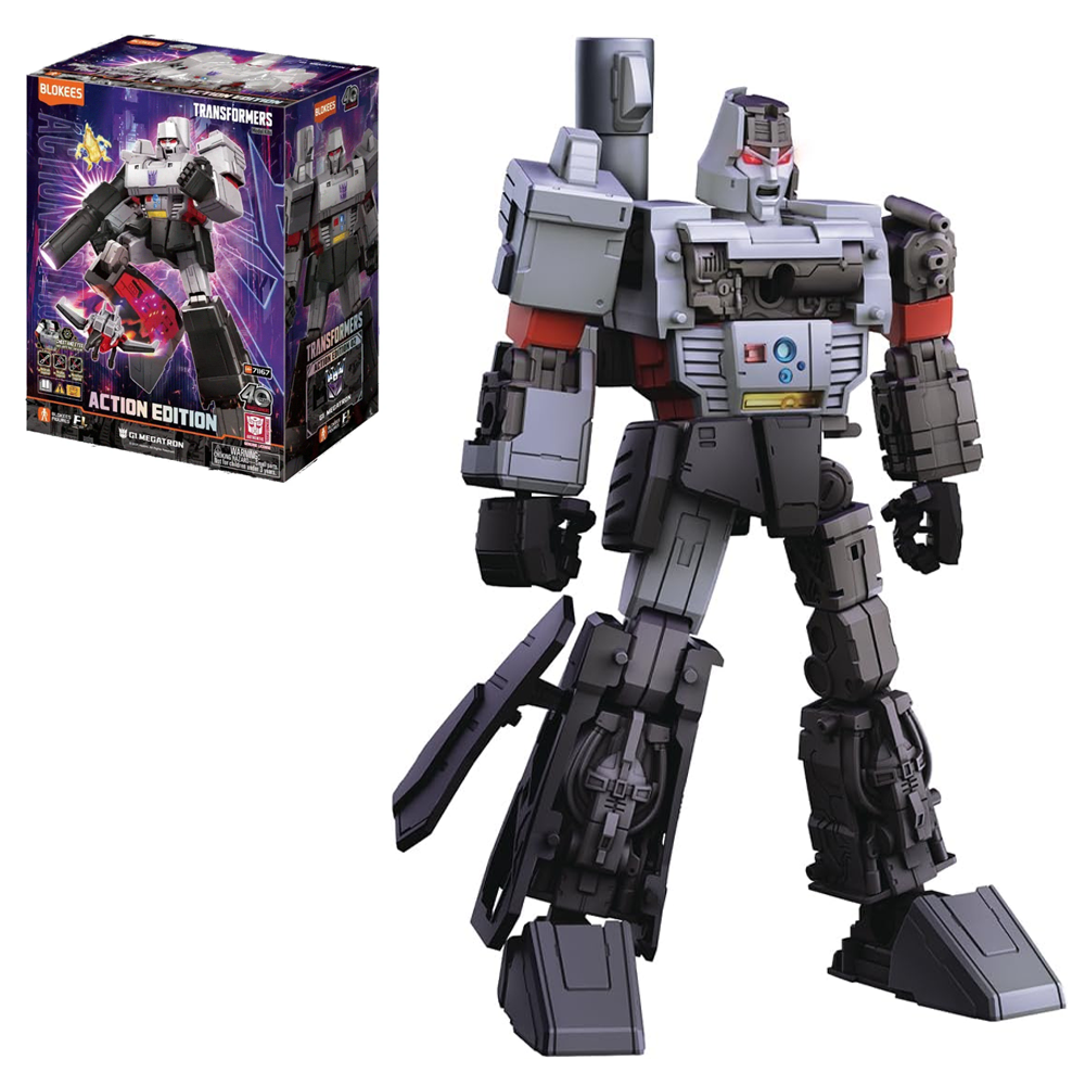 TRANSFORMERS ACTION EDITION G1 MEGATRON BLOKEES TRANSFORMERS ACTION EDITION G1 MEGATRON BLOKEES